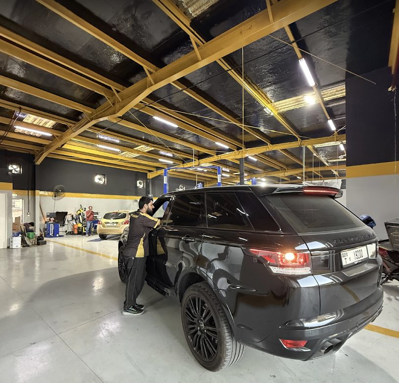 800 Shelby Garage workshop in Al Quoz, Dubai